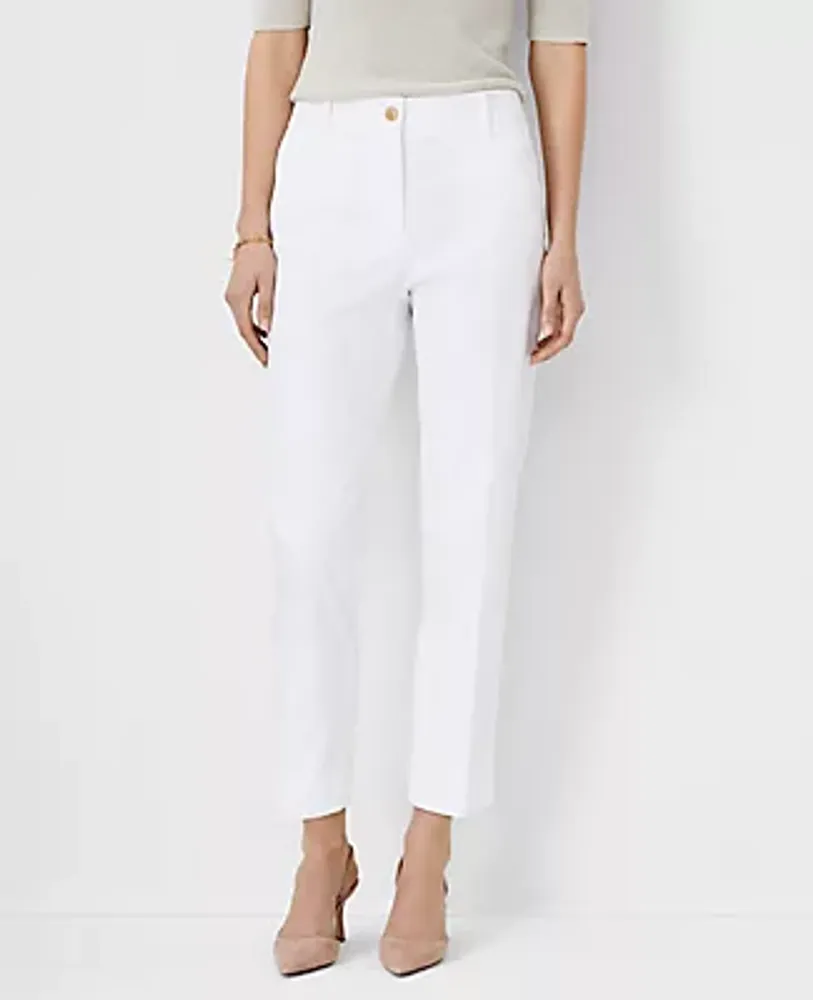 Ann Taylor The Tall Cotton Crop Pant