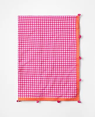 Ann Taylor Gingham Square Scarf