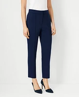 Ann Taylor The Ankle Pant Double Knit Pure Sapphire Women's