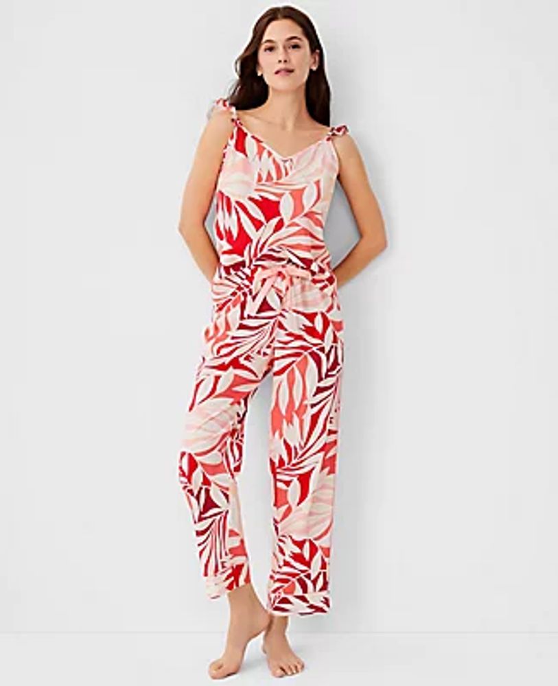 Ann Taylor Tropical Pajama Set