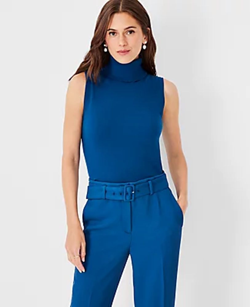 Ann Taylor Turtleneck Sweater Shell Top 