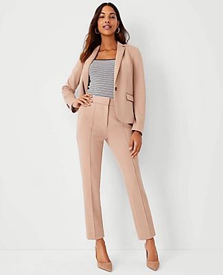 Ann Taylor The High Rise Slim Ankle Pant Double Knit