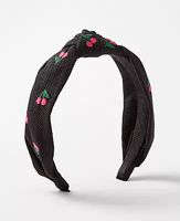 Ann Taylor Cherry Knot Headband