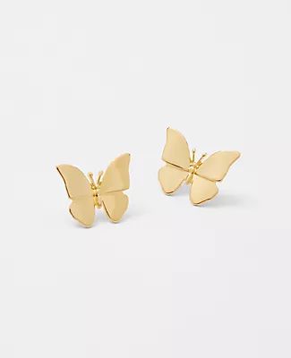 Ann Taylor Butterfly Stud Earrings