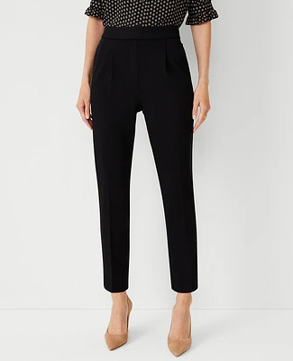 Ann Taylor The Eva Easy Ankle Pant in Knit Size 2XS Black Women's