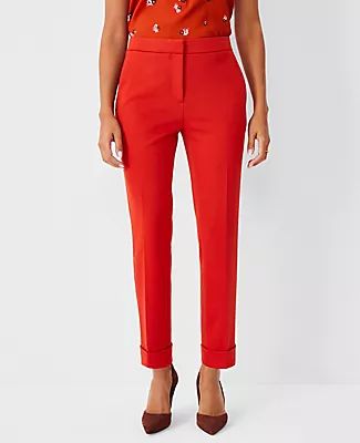 Ann Taylor The Petite High Waist Everyday Ankle Pant in Double Knit