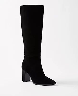 Ann Taylor Slouchy Suede Boots