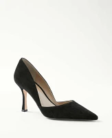 Ann Taylor Azra Suede Pumps Shoes Women's