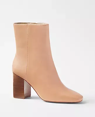 Ann Taylor North Leather Booties