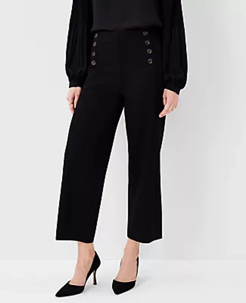 The Tall Kate Wide Leg Crop Pant