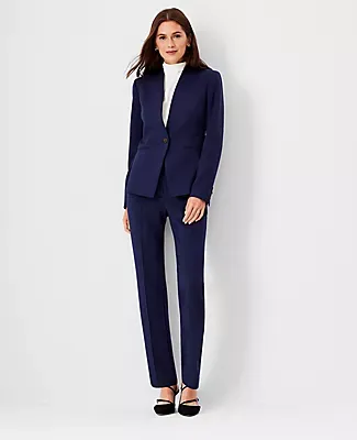 Ann Taylor The Straight Pant Double Knit