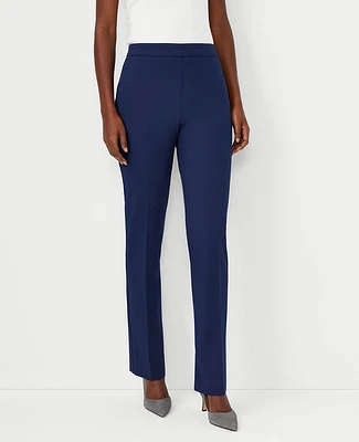 Ann Taylor The Side Zip Straight Pant Bi-Stretch Women's