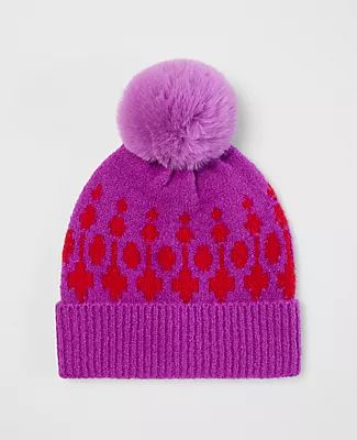 Ann Taylor Fair Isle Hat