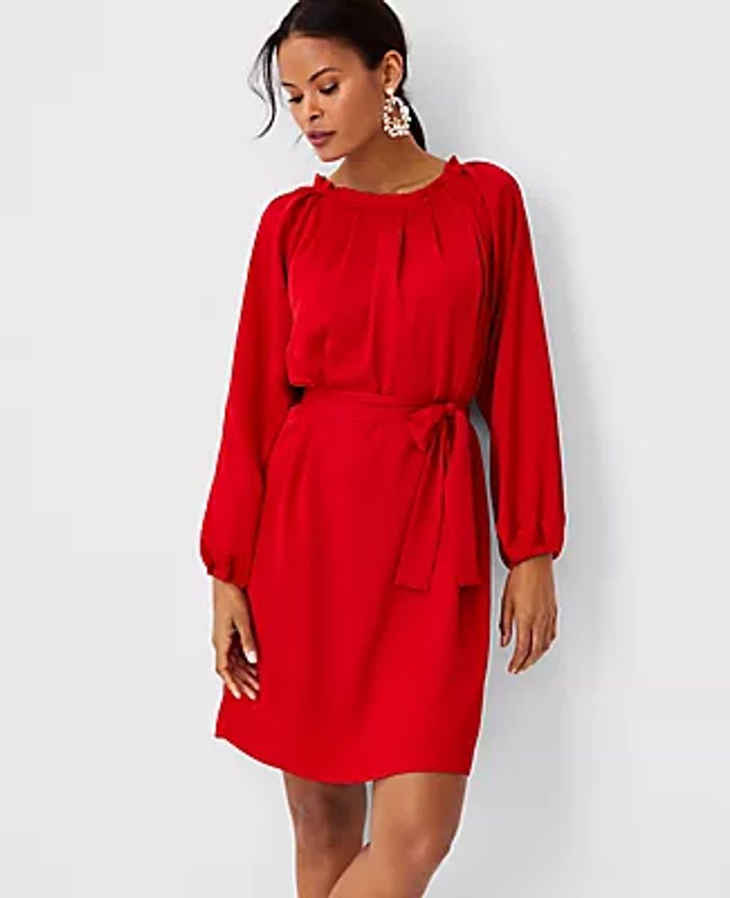 Ann Taylor Gathered Neck Shift Dress | Dulles Town Center