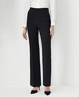 Ann Taylor The Side Zip Trouser Pant Fluid Crepe Women's