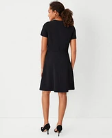 Ann Taylor The Flare Dress Fluid Crepe Women's