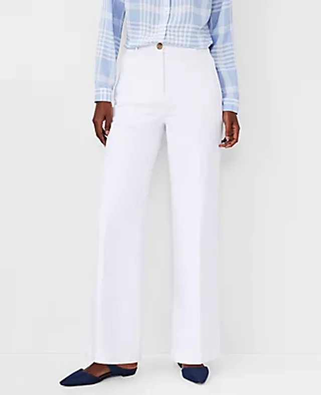 Ann Taylor The Petite Kate Wide Leg Crop Sailor Pant