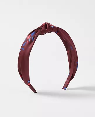 Ann Taylor Floral Knot Headband
