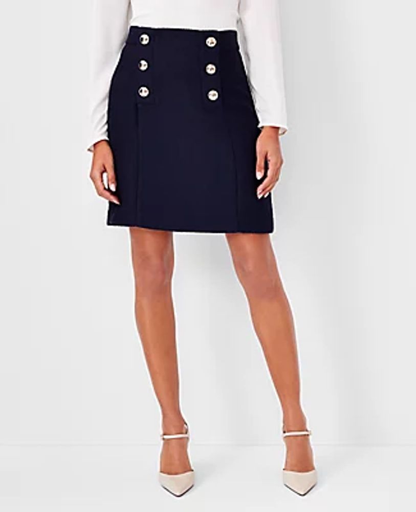 Ann Taylor Tweed Sailor Skirt