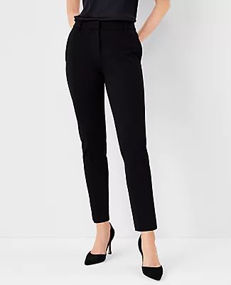 Ann Taylor The Ankle Pant Knit Twill