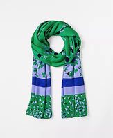 Ann Taylor Floral Scarf