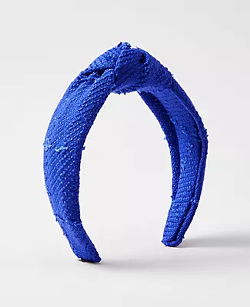 Ann Taylor Tweed Knot Headband
