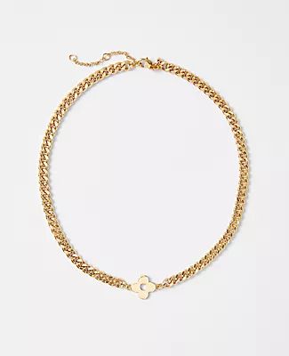 Ann Taylor Clover Chain Necklace