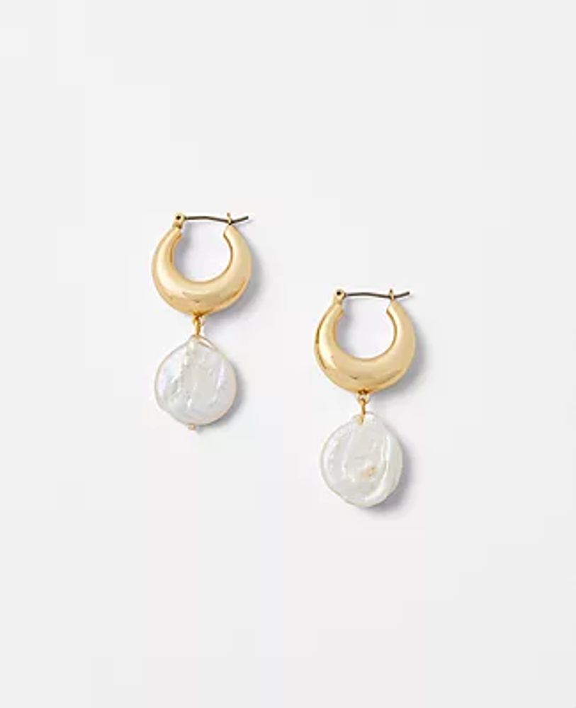 Ann Taylor Freshwater Pearl Drop Earrings