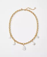 Ann Taylor Freshwater Pearl Chain Necklace