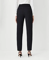 Ann Taylor The Side Zip Ankle Pant Fluid Crepe