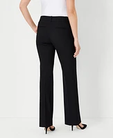 Ann Taylor The Mid Rise Trouser Pant Seasonless Stretch Core Black Women's