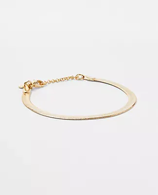 Ann Taylor Snake Chain Bracelet