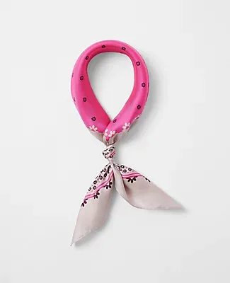 Ann Taylor BCRF x Ann Taylor Limited Edition Silk Scarf