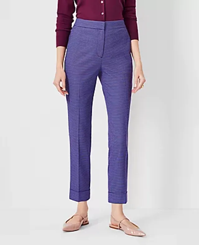 Ann Taylor The Tall Pintucked Ankle Pant Double Knit