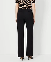 Ann Taylor The Petite Side Zip Straight Pant Twill Women's