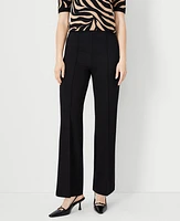 Ann Taylor The Petite Side Zip Straight Pant Twill Women's