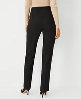 Ann Taylor The Petite Lana Slim Pant Size 4 Black Women's