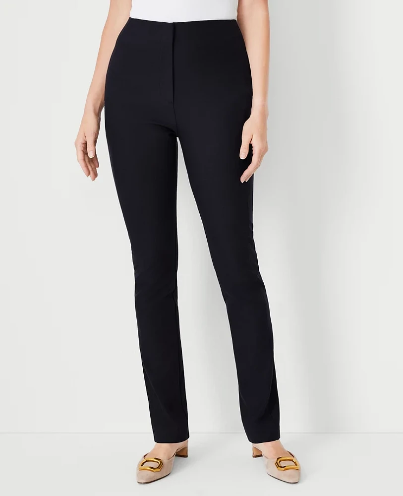 Ann Taylor The Petite Audrey Pant - Curvy Fit Black Women's