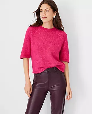 Ann Taylor Petite Raglan Sleeve Sweater