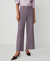 Ann Taylor The Petite Straight Ankle Pant Beautyberry Women's