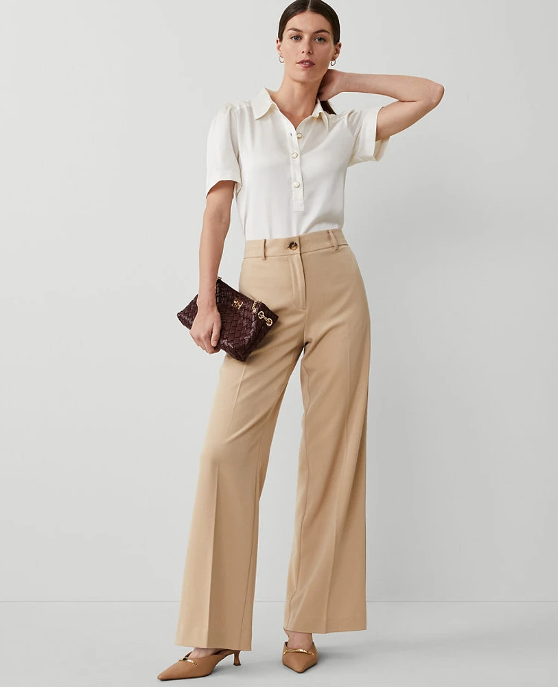 Ann Taylor Petite Wide Leg Pants Women's