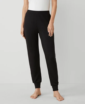 Ann Taylor Jogger Lounge Pant Black Women's