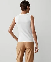 Ann Taylor Seamless Mock Neck Tank Top Women's