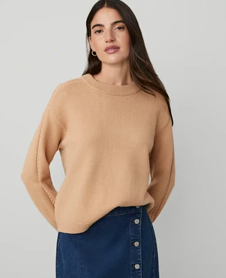 Ann Taylor Petite Cable Sweater Women's