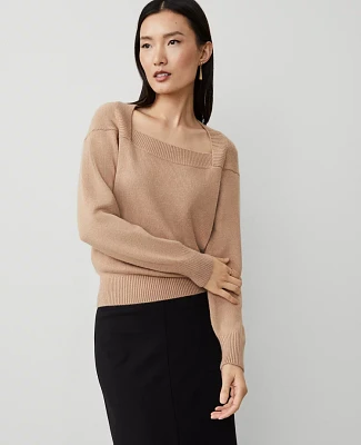 Ann Taylor Envelope Neck Sweater Women's