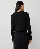 Ann Taylor Petite Tailored Lady Jacket Black Women's