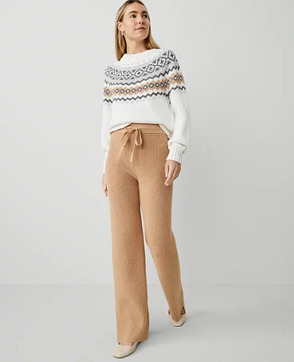 Ann Taylor Petite Weekend Collection Sweater Pant Women's