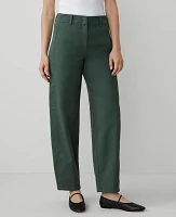 Ann Taylor The Seamed Barrel Ankle Pant Women's