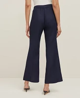 Ann Taylor The Flare Ankle Pant Linen Blend Women's