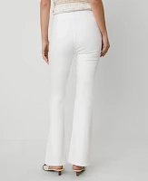 Ann Taylor The Pull-On Flare Jean White Women's